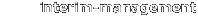 Interim-Management